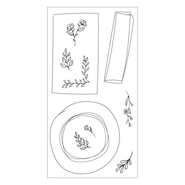 Sizzix Clear Stamps - Drawn Frames