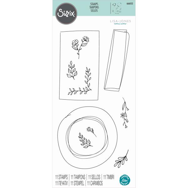 Sizzix Clear Stamps - Drawn Frames