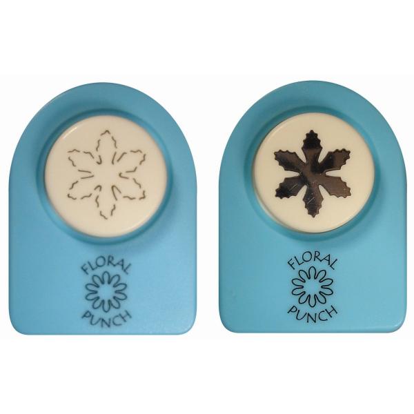 Nellie's Choice - Floral Punch Small - "  Flower-3 " - Motivstanzer - Handstanzer - Klein