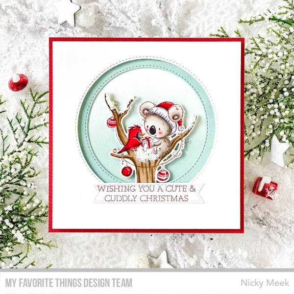 My Favorite Things Stempelset "Cute & Cuddly Christmas" Clear Stamp Set