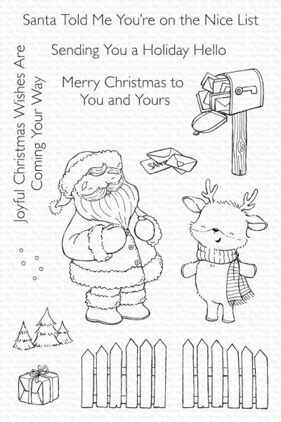 My Favorite Things Stempelset "Holiday Hello" Clear Stamp Set