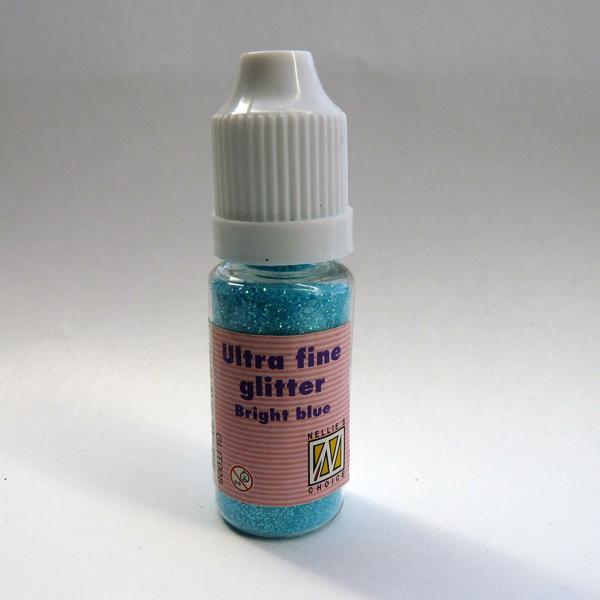 Nellie Snellen - Glitter Ultra Fine - "  Bright Blue " - Glitzer