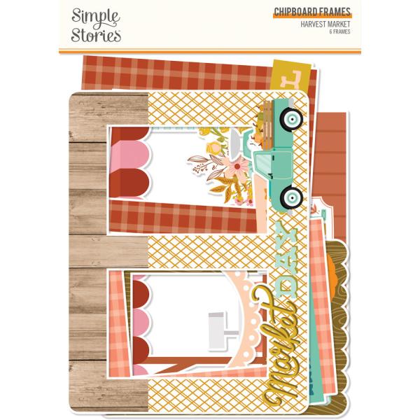 Simple Stories -  Harvest Market  - Chipboard Frames