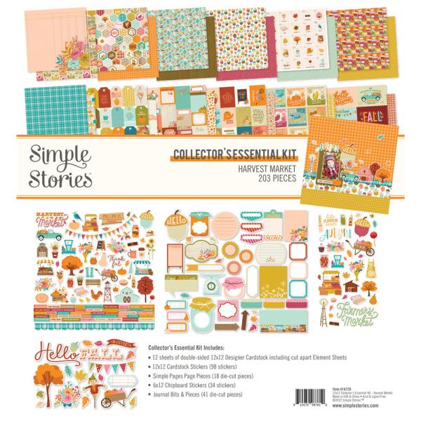 Simple Stories -  Harvest Market  - Collectors Essential Kit 