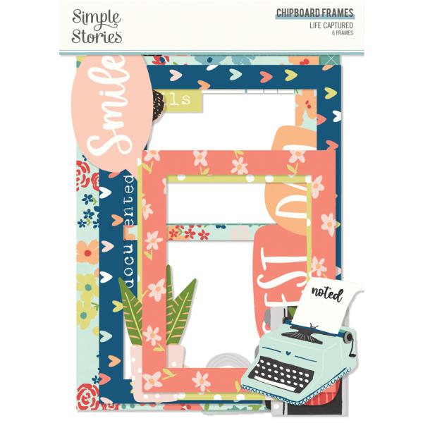 Simple Stories -  Life Captured  - Chipboard Frames