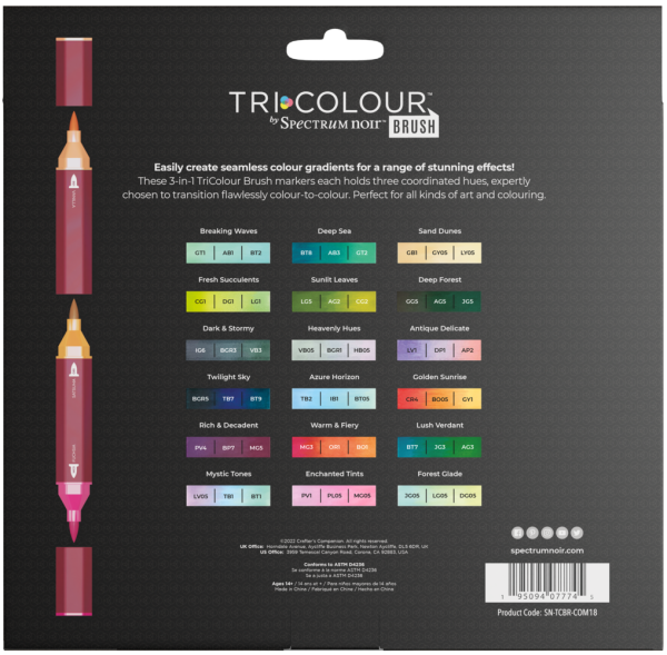 Spectrum Noir - TriColour Brush - " Complete Collection " - Alkoholmaker