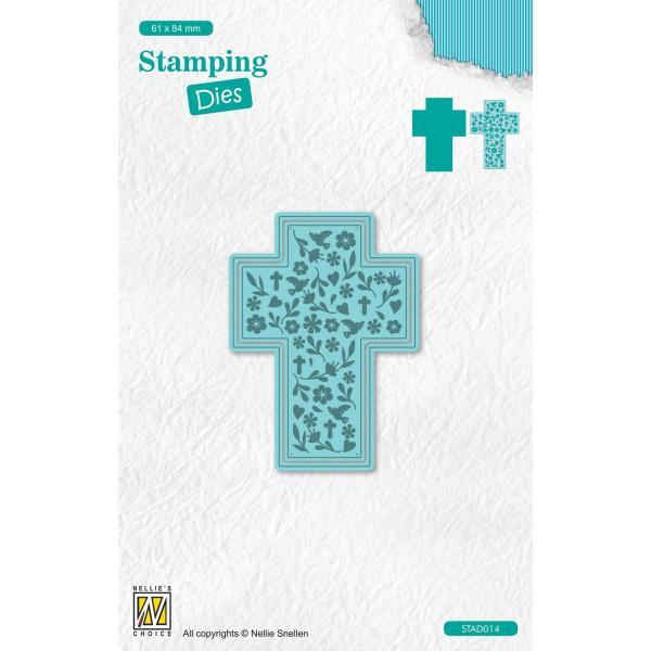 Nellie's Choice - Stamping Dies - "  Cross " - Stanze