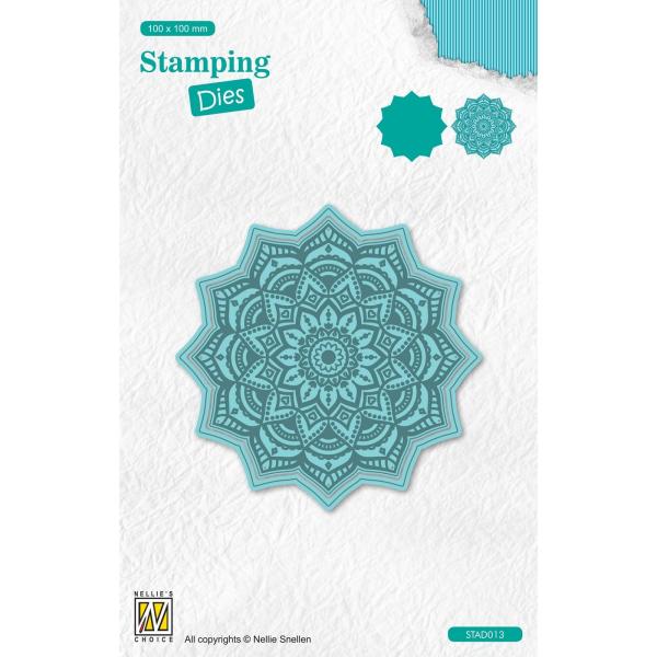 Nellie's Choice - Stamping Dies - "  Mandala " - Stanze