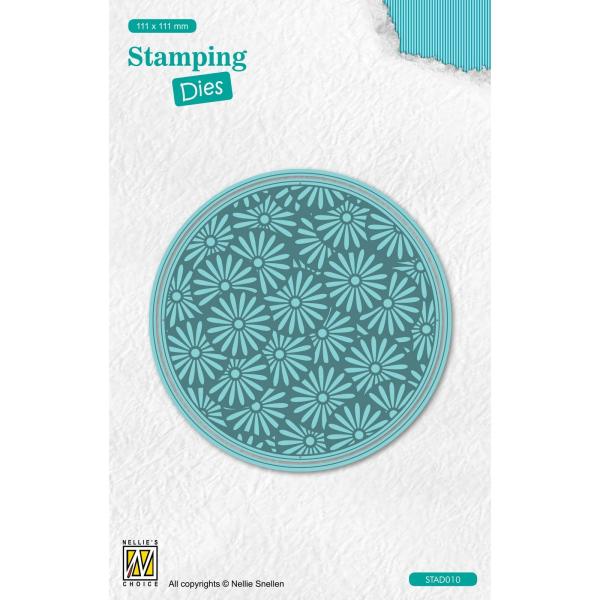 Nellie's Choice - Stamping Dies - "  Round Margerites " - Stanze