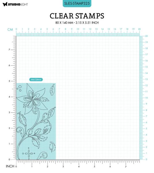 Studio Light - Clear Stamps - "Fairy Flower " - Stempel 