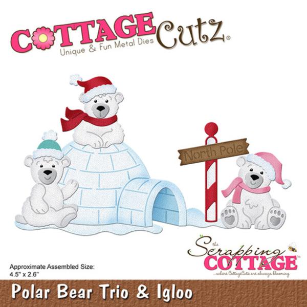 Scrapping Cottage - Dies - Polar Bear Trio & Igloo - Stanze