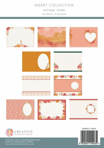 The Paper Boutique - Insert Collection - Autumn Song  - Designpapier 