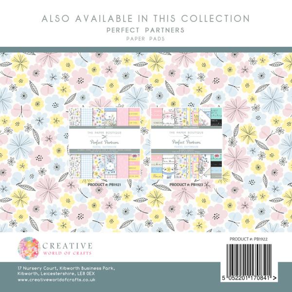 The Paper Boutique - Perfect Partners - Solid Papers - Pastel Daydream  - 8x8 Inch - Cardstock