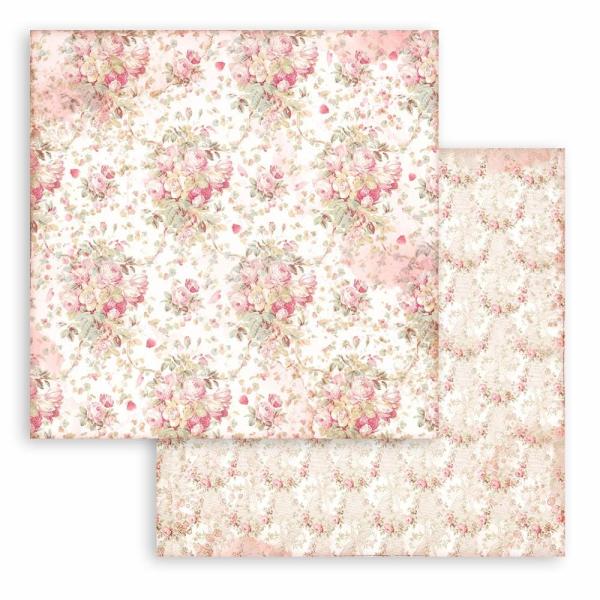 Stamperia "Rose Parfum " 8x8" Paper Pack - Cardstock