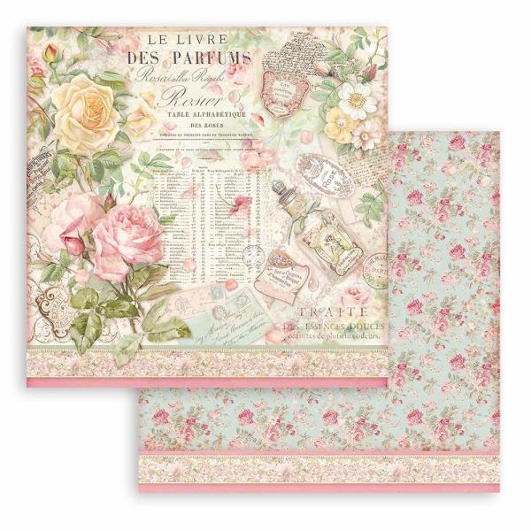 Stamperia "Rose Parfum" 8x8" Paper Pack - Cardstock