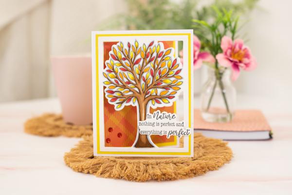 Gemini - Stamp & Dies - Beautiful Branches  - Stempel & Stanze 