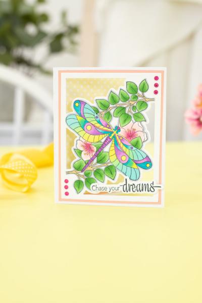 Gemini - Stamp & Dies -  Dragonfly Dreams  - Stempel & Stanze 