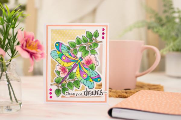 Gemini - Stamp & Dies -  Dragonfly Dreams  - Stempel & Stanze 