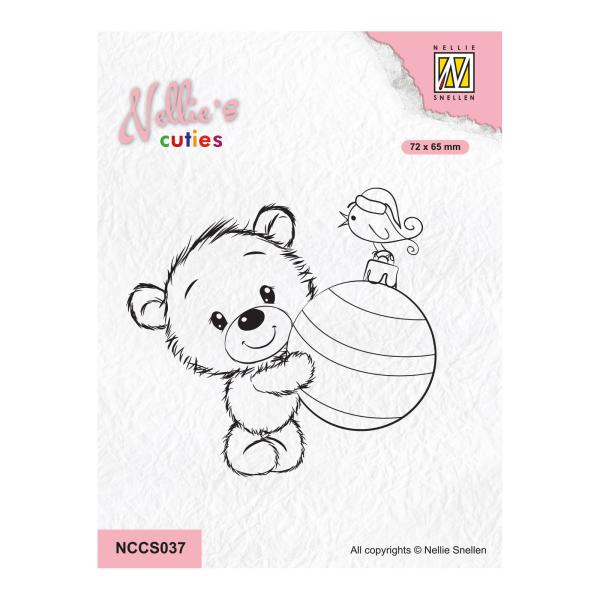 Nellie's Choice - Nellie´s Cuties Clear Stamp - " Christmas Ball " - Stempel