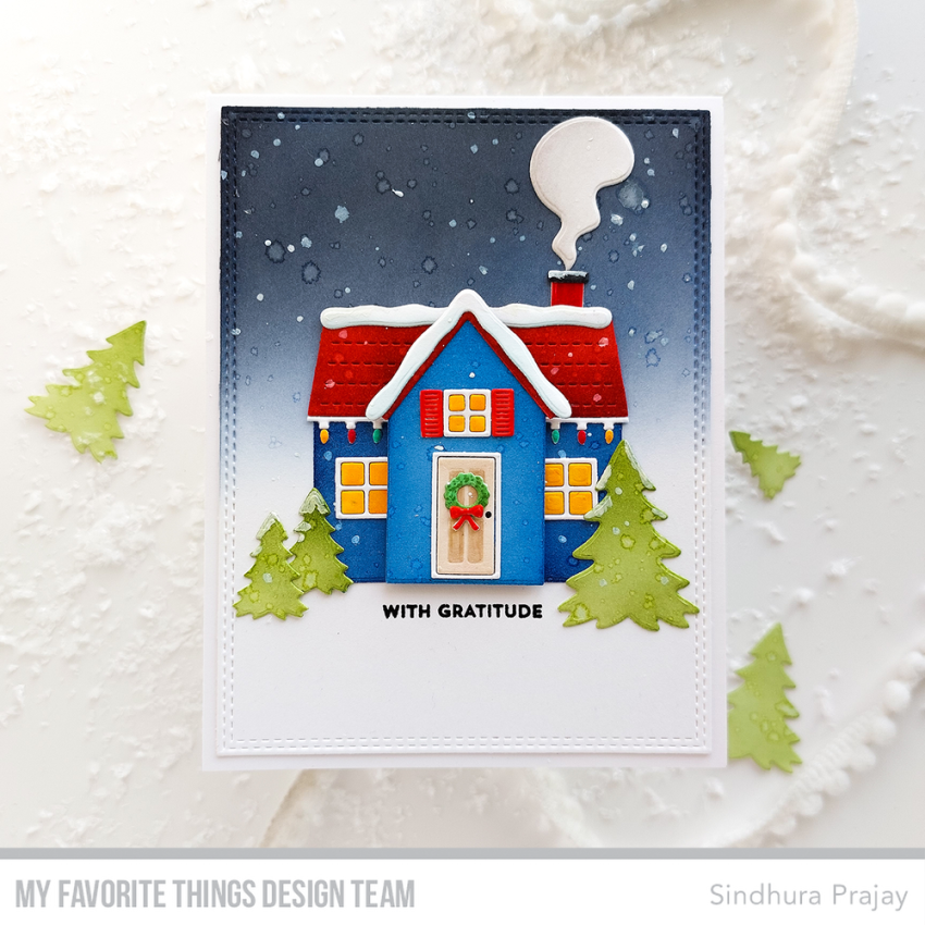 My Favorite Things Stempelset "Itty Bitty Thanks" Clear Stamp