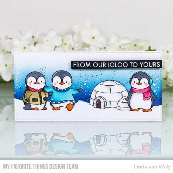 My Favorite Things Stempelset "Playful Penguins" Clear Stamp Set