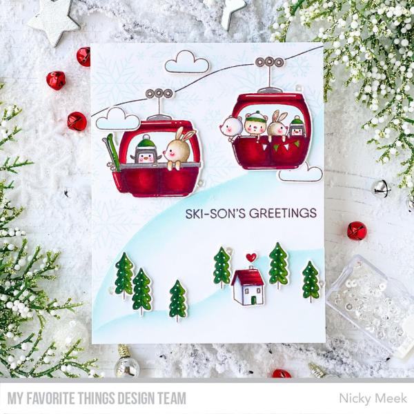 My Favorite Things Stempelset "Alpine Friends" Clear Stamp Set