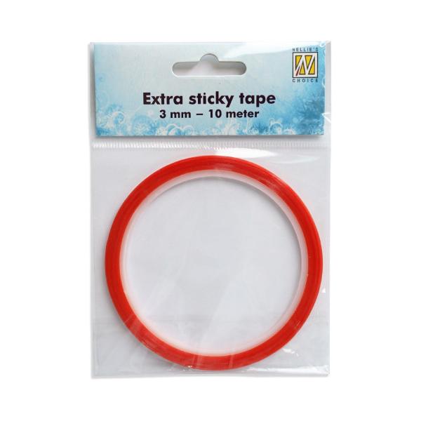 Nellie's Choice - "  Extra Sticky Tape " -  3mm - doppelseitiges Klebeband