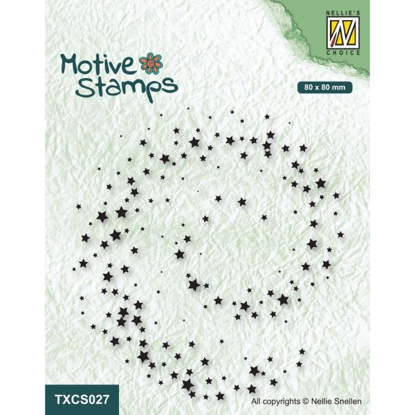 Nellie's Choice - Motive Stamps -  Clear Stamp - " Starry Sky " - Stempel