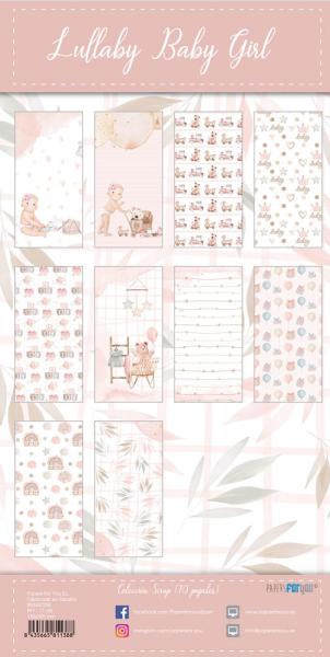 Papers For You - Paper Pack - Lullaby Baby Girl - 6x12 Inch 