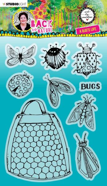 Art By Marlene - Back To Nature  Clear Stamp -  A Bug's Life  - Stempel