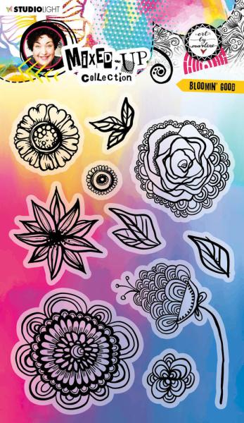 Art By Marlene - Mixed-Up Collection Clear Stamp - Bloomin' Good  - Stempel