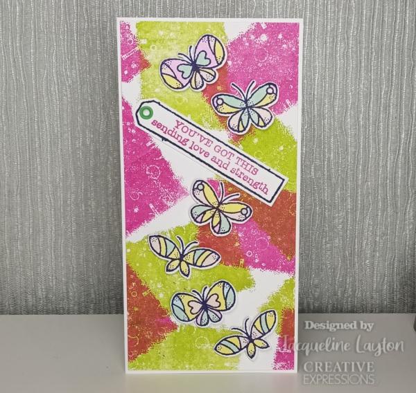 Woodware - Clear Stamps - Garden Border  - Stempel 