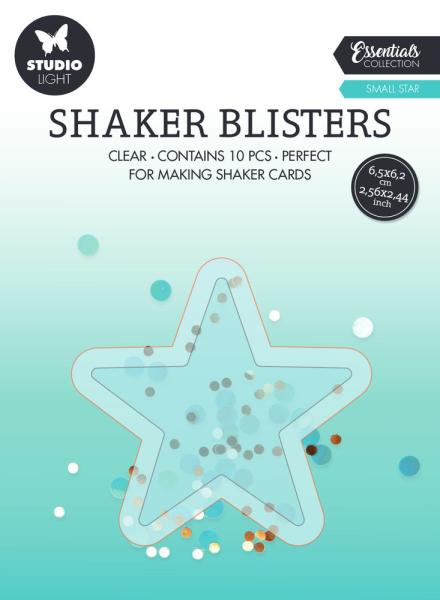 Studio Light - Shaker Blister Small Star  - Schüttelkarten