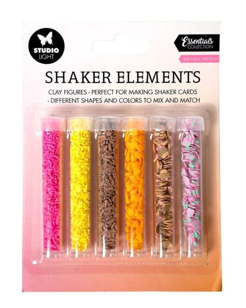 Studio Light - Shaker Elements -  Birthday Present  - Pailetten - Streuteile