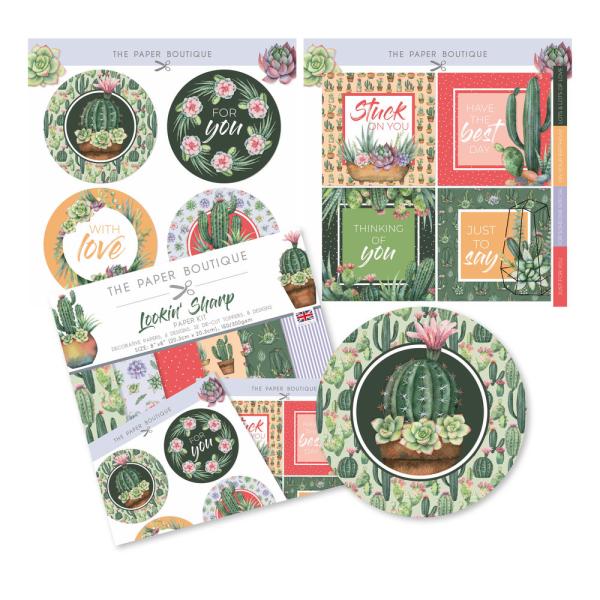 The Paper Boutique - Paper Kit - Lookin Sharp  - Die Cut Toppers - Designpapier 