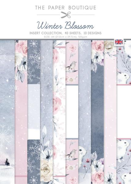 The Paper Boutique - Insert Collection - Winter Blossom  - Designpapier 