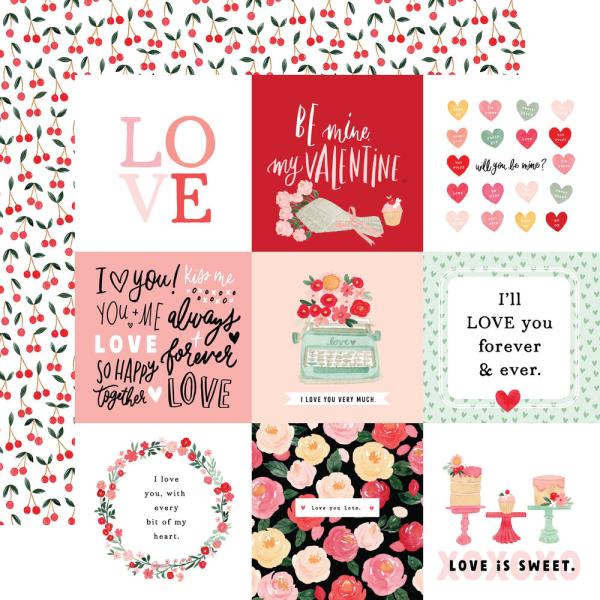 Carta Bella - Paper Pad 6x6" - "My Valentine" - Paper Pack
