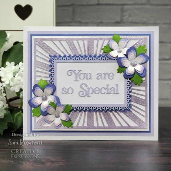 Creative Expressions - Craft Dies -  Block Sentiments You Are So Special  - Stanze