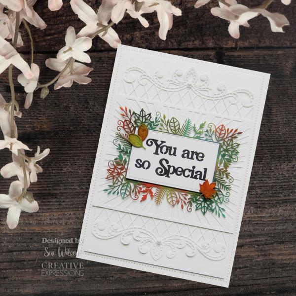 Creative Expressions - Craft Dies - Jewelled Scalloped Border  - Stanze