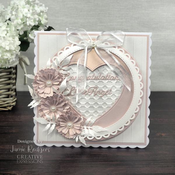 Creative Expressions - Craft Dies - Sentiments Collection New Baby  - Stanze