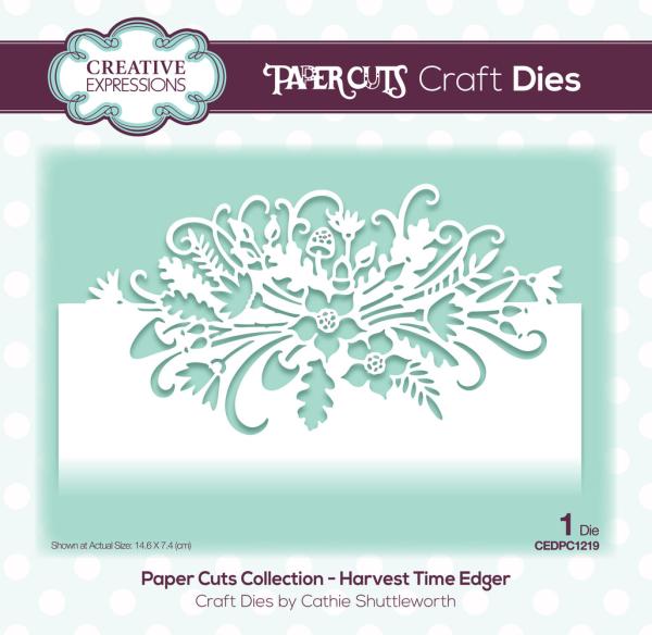 Creative Expressions - Craft Dies - Harvestime Edger  - Stanze