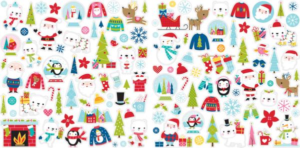 Bella BLVD The North Pole Ephemera Icons Die Cuts