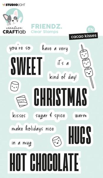 Creative Craft Lab - Studio Light - Clear Stamp - Cacao Kisses  - Stempel