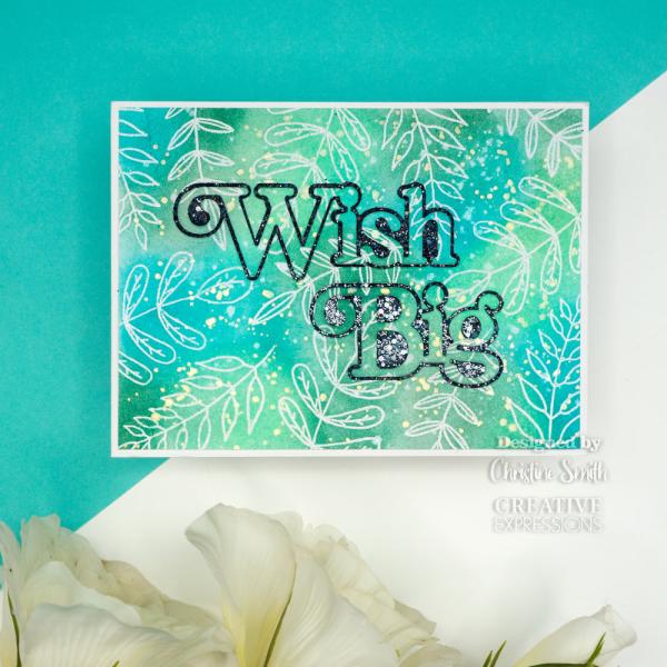 Creative Expressions - Clear Stamp A6 -  Foliage Collection  - Stempel