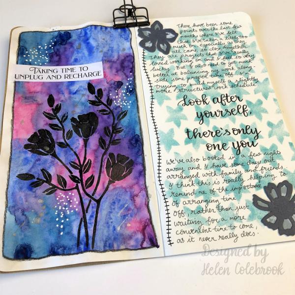 Creative Expressions - Craft Dies -  Journal Essentials Flower Garden  - Stanze