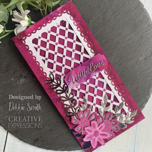 Creative Expressions - Craft Dies -  Journal Essentials Flower Garden  - Stanze