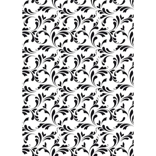 Nellie's Choice - Lasercut Stencil  - " Swirls-2 " - Schablone