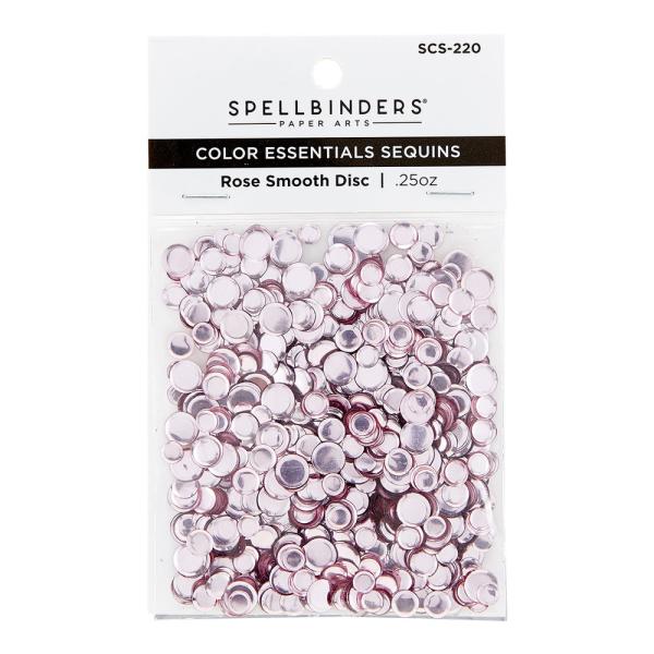 Spellbinders Sequins "Rose Smooth Discs " Pailetten