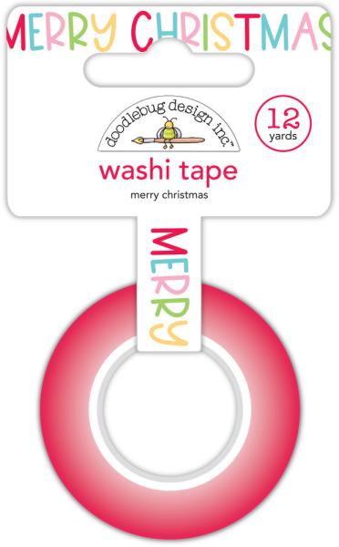 Doodlebug Design - "Merry Christmas" -  Washi Tape 