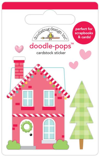 Doodlebug Design - " Peppermint Place" - Doodle-Pops - Sticker 